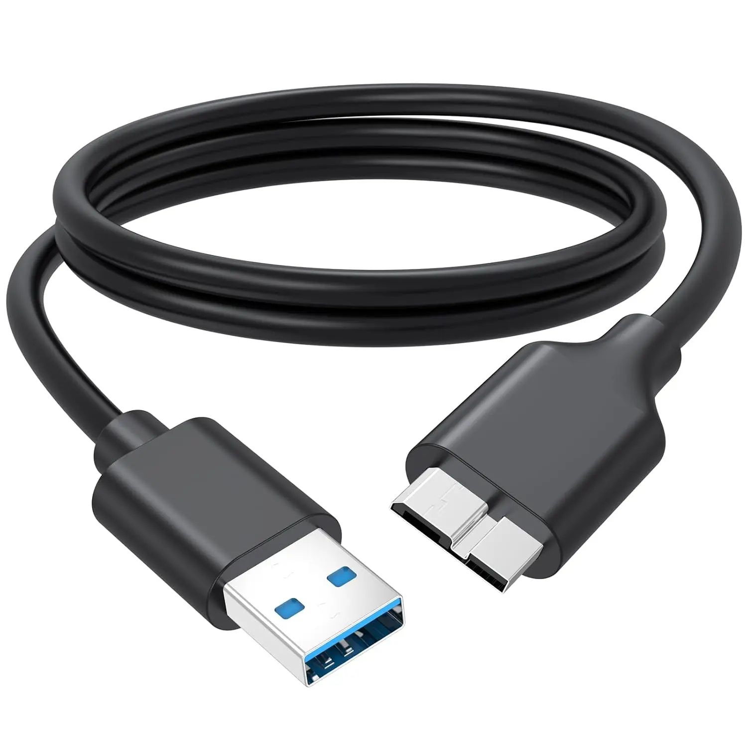 External Hard Drive  3 FT, 5Gbps High Speed USB 3.0  B Cord