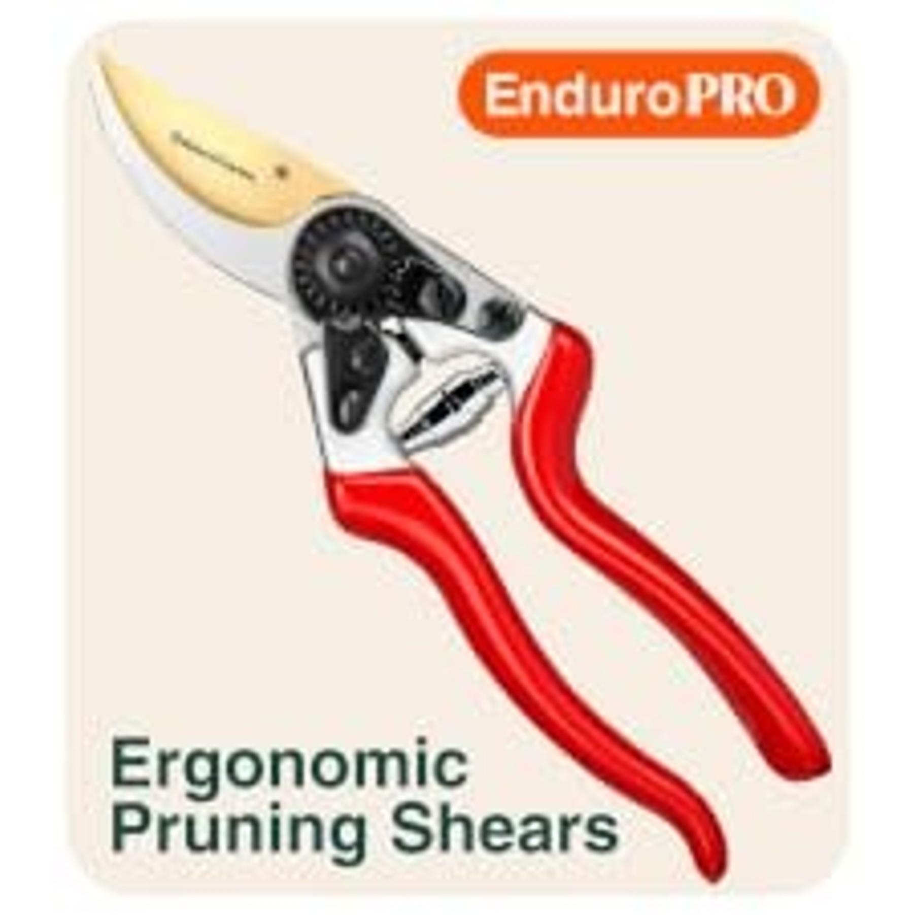 ForgedPRO 8.75" Heavy Duty Professional Titanium Bypass Pruning Shears - Use As Pruners, Garden Shears, Handheld Pruning Shears For Gardening, Clippers, Garden Scissors, Pruner ToolGift