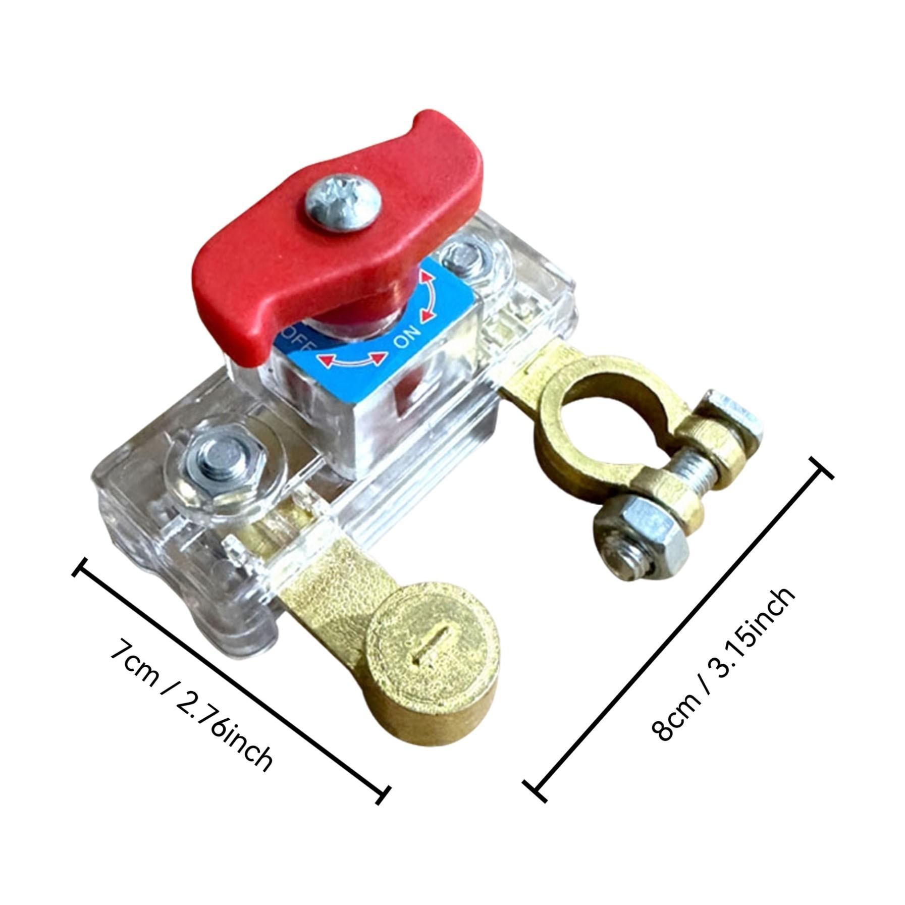 Battery Main Disconnect Switch, Aluminum Alloy Negative Terminal Power off Switch, Advanced Battery Management Cut-Off Switch, Efficient Power Cut-Off Switch