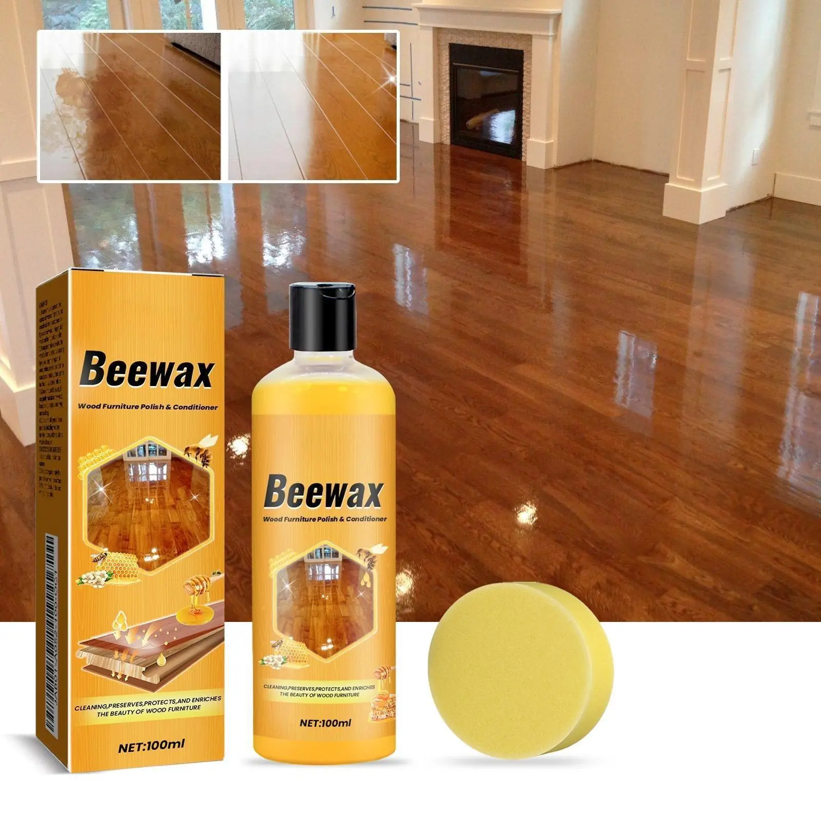 Repair the Look of Dry Wood with Natural Beeswax Care