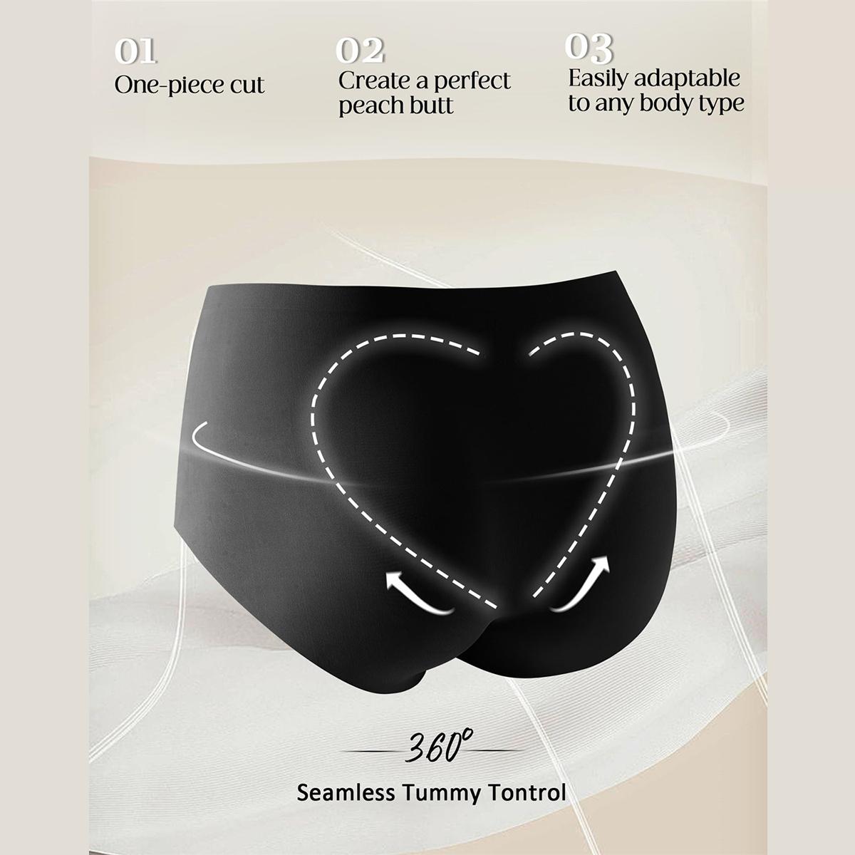 LEVAO 6 Pack Seamless Mid-Rise Underwear for Women – No Show, Full Coverage, Stretchy Cheeky Briefs S-XXL SpringStatements