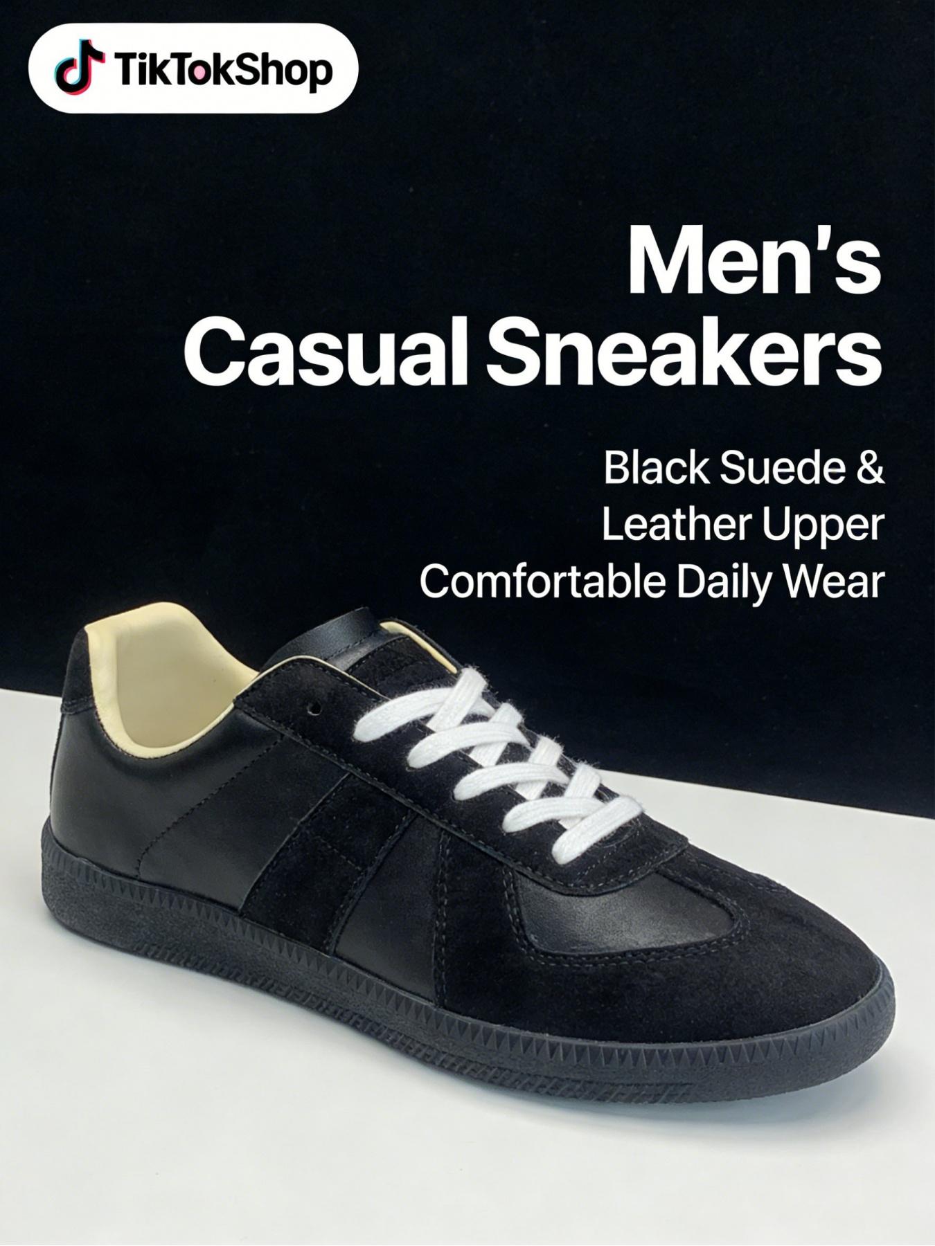 Unisex Retro German Trainer Sneakers Comfortable Lace Up Casual Athletic Shoes for Daily Wear Running Fitness