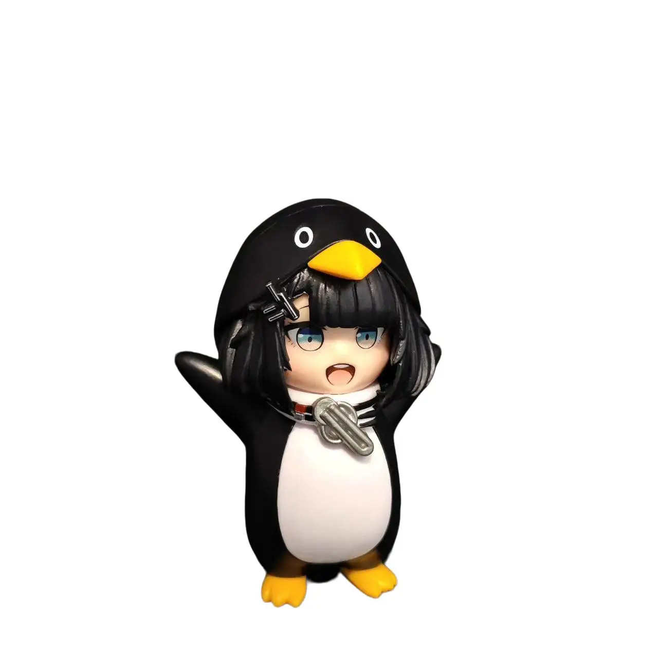 New Arrival Gugu Gaga Penguin Girl Administrator Cute Anime Model Figure Collectible Handmade Ornament