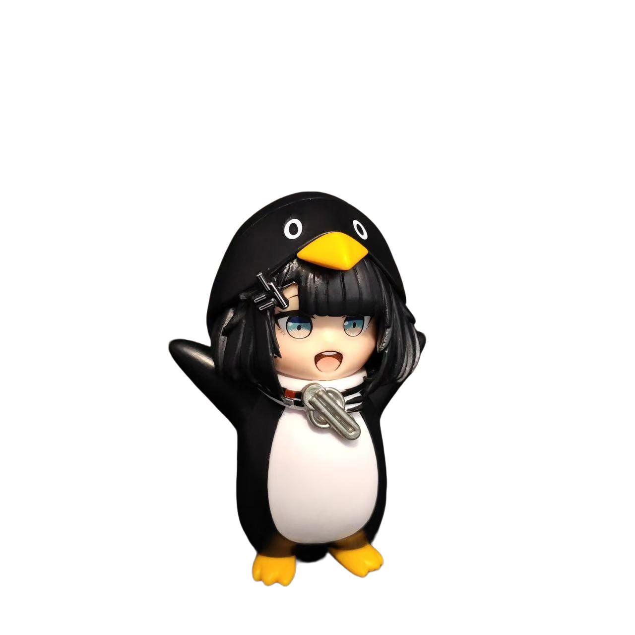 New Arrival Gugu Gaga Penguin Girl Administrator Cute Anime Model Figure Collectible Handmade Ornament