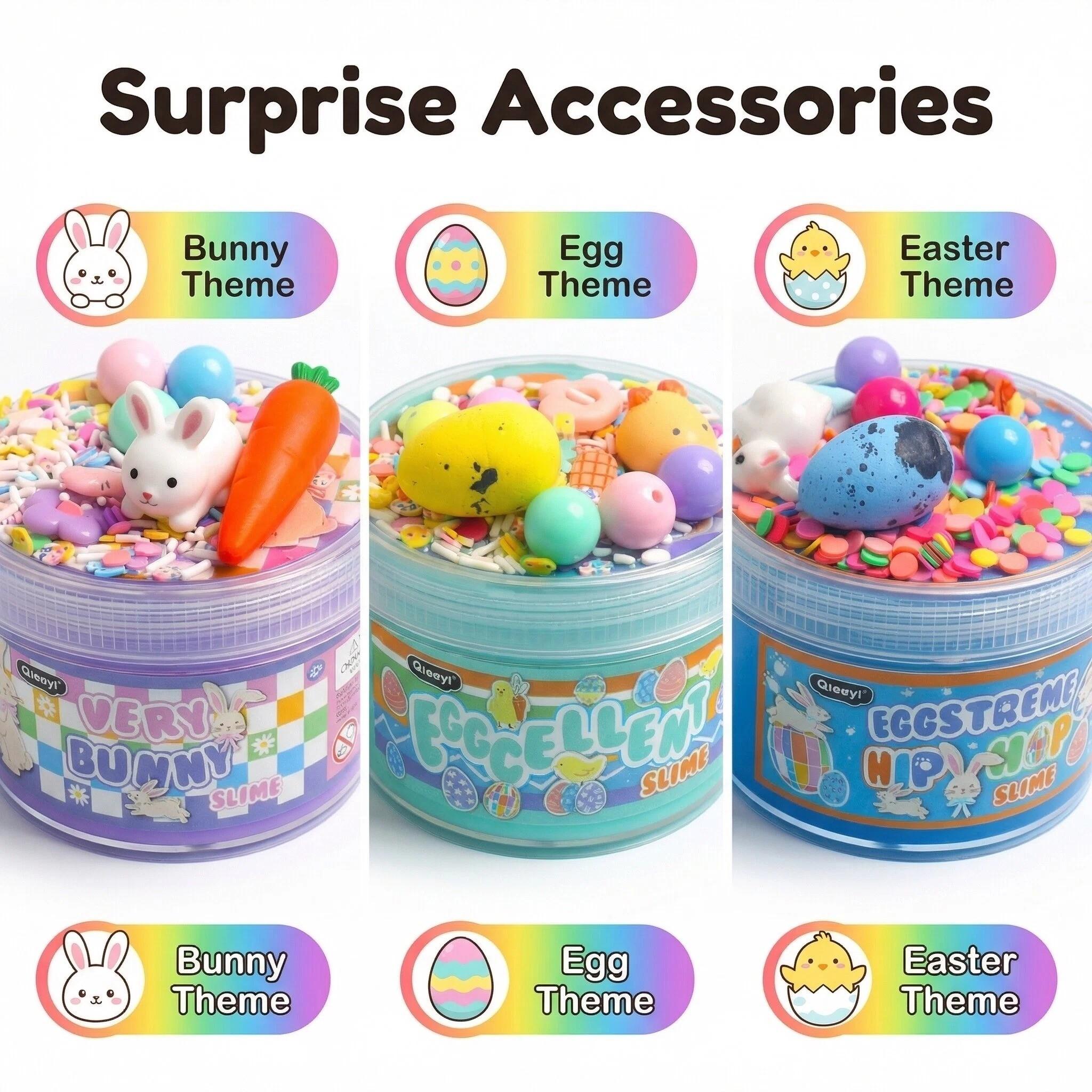 Magic Slime Easter Series, DIY Fun, Stress Relief, Non-Toxic Safety, Perfect Creative Toy, Gel Form, Model Bd260406