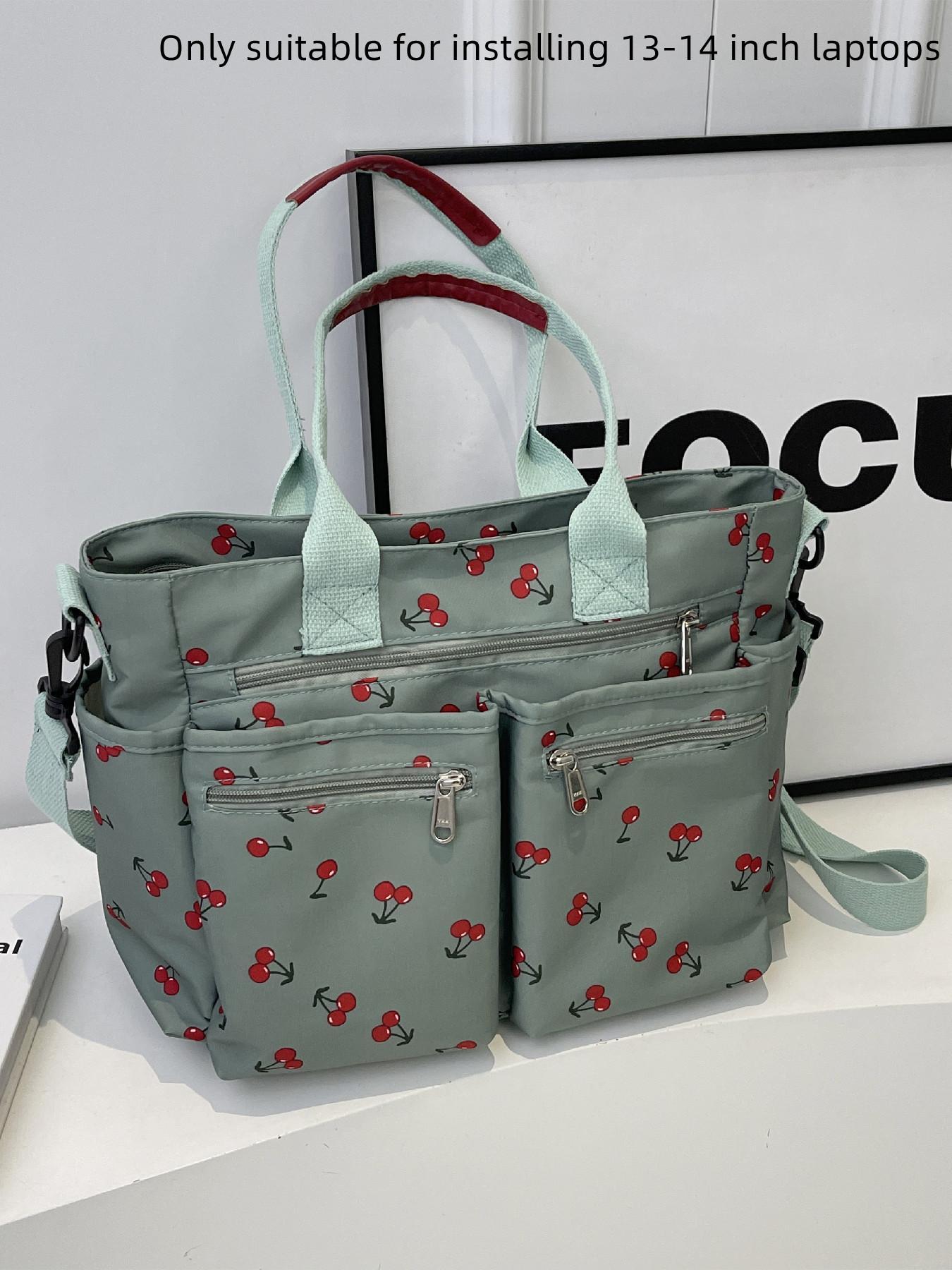 25 fall&winter Women's Casual Solid Color Zipper Crossbody Bag, Large Capacity Multi-pocket Design Portable Shoulder Bag for Daily Used, Girl Fashionable Shopping Bag