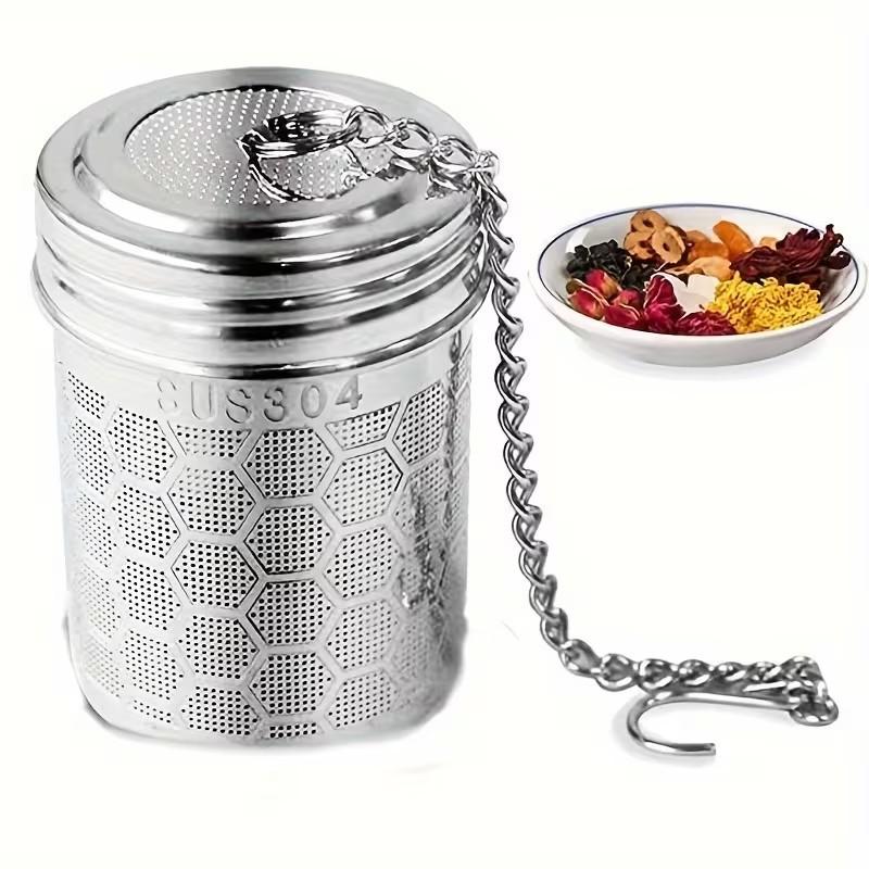 Stainless Steel Tea Strainer with Fine Mesh, 304 Stainless Steel for, Herbal Teas, Durable, Easy to Clean, No Rust