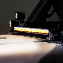 Nilight LED Light Bar 7D 22Inch 150W Spot Flood Combo Beam Amber White LED Work Light Offroad Lighting LED Driving Lights Fog Light