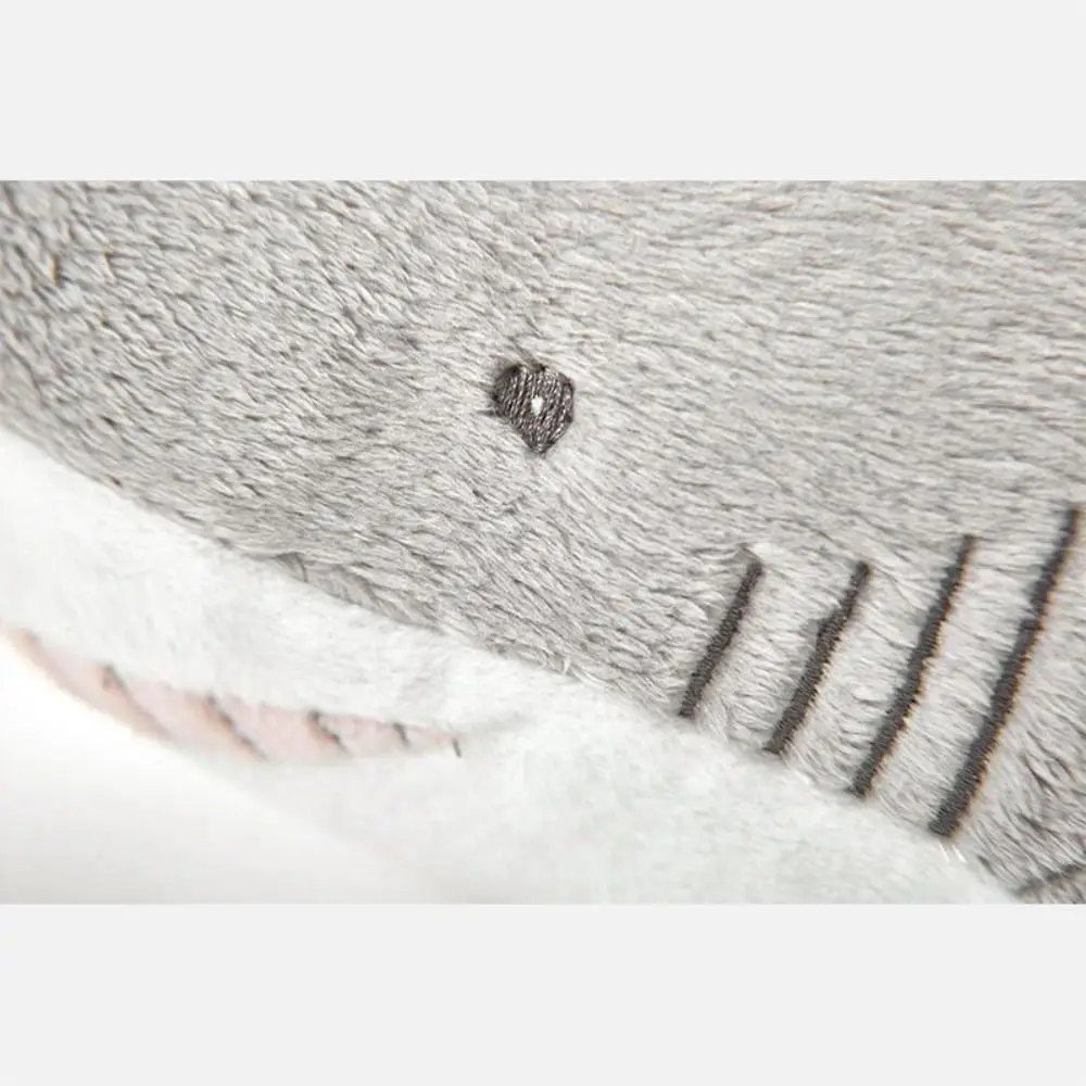 Sea Animal Sharks Plush Toys Simulation Fish Pillow Stuffed Sharks Doll Comfort Lifelike Grey Shark Plush Appease Toys