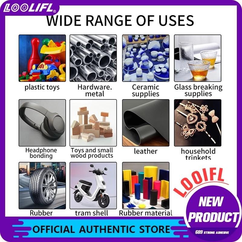 Universal Super Glue, High-Strength Oil-Based Adhesive, Quick Fix and Cure, Waterproof, Suitable for Leather, Metal, Wood, Plastic, Rubber