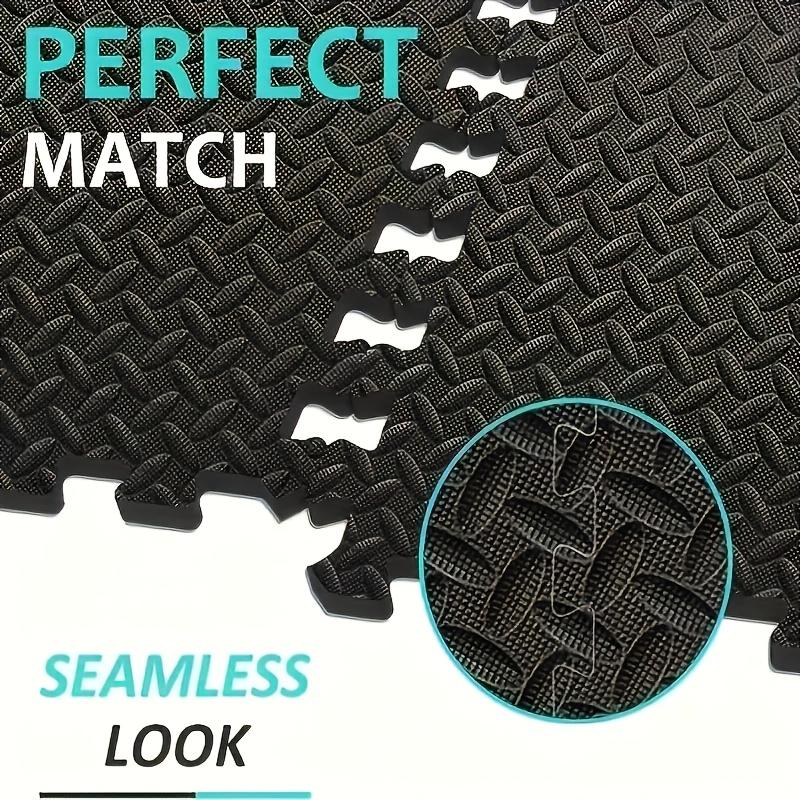 12-piece Interlocking Floor Mats - Thickened Foam Tiles, Non-Slip Gym and Yoga Mat Set, Suitable for Home Gyms, Garages, Studios, Pet Areas, and Sports Floors (DM382)