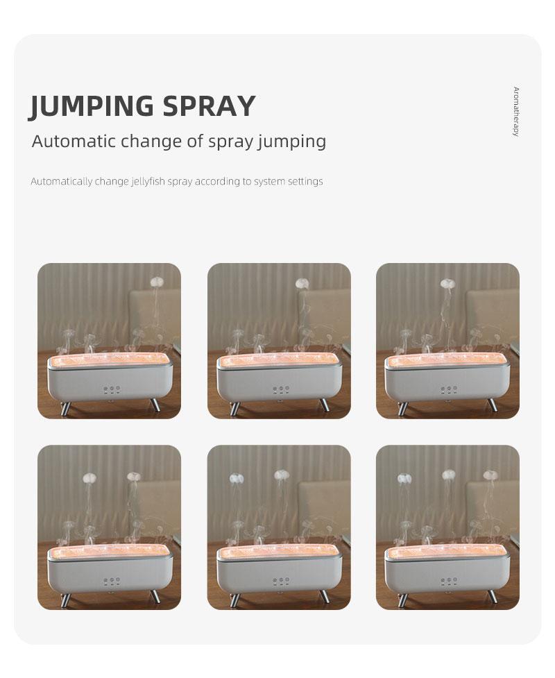 New Seven-Color Jellyfish Sound Scent Diffuser Desktop Humidifier, High Mist Automatic Spray Home Silent Atmosphere, Air Freshener Machine New Seven-Color Jellyfish Sound Scent Diffuser Desktop Humidifier, High Mist Automatic Spray Home Silent Atmosphere, Air Freshener Machine