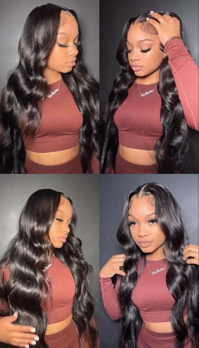 Tuneful 13x6 Body Wave Lace Front Wigs Human Hair Pre Plucked 180% Density HD Transparent Lace Frontal Wig Human Hair For Women Straight Hair Wigs With Baby Hair