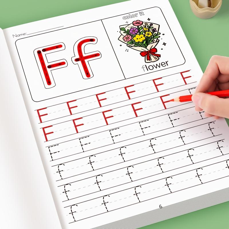 32-Page A-Z Alphabet Tracing & Writing Practice Book, Learning Materials, Tracing Preschool Books, Including Coloring, Uppercase And Lowercase Letters, And Phonics Practice, For First Graders, Ideal For Home Education And Classroom Use, Or As Easter Gift