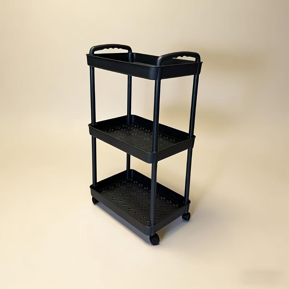 Storage rack - Easy-to-assemble storage rack for bathroom, kitchen, office and workshop, space-saving, multi-functional modern minimalist furniture