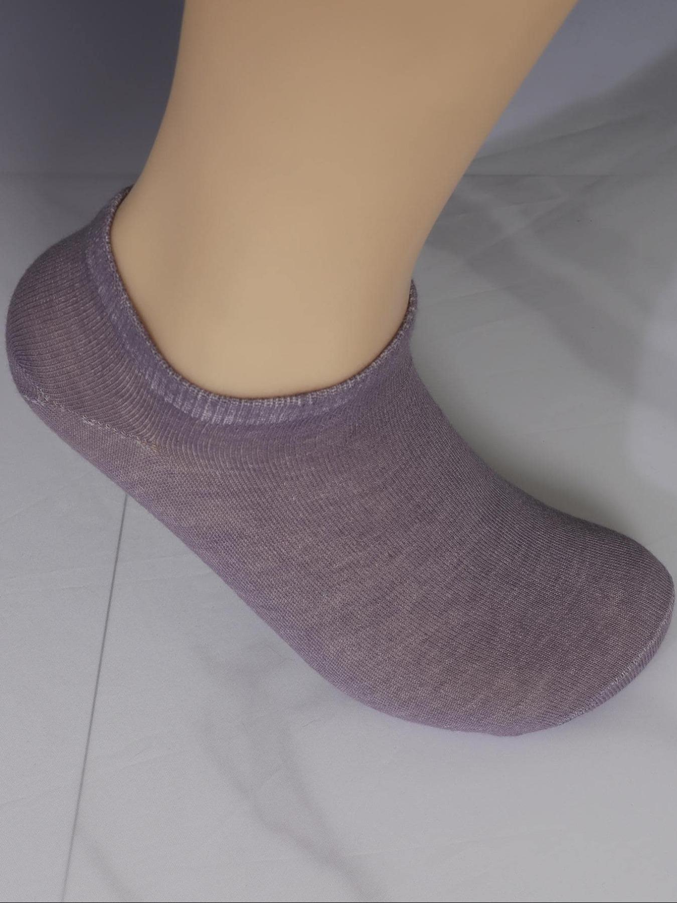 Women's 10 Pairs Solid Ankle Socks, Comfy Breathable Knit Socks for Women, Casual Soft Multipack Socks, Women's Socks for Summer & Daily Wear, Plain Socks, Sock Set