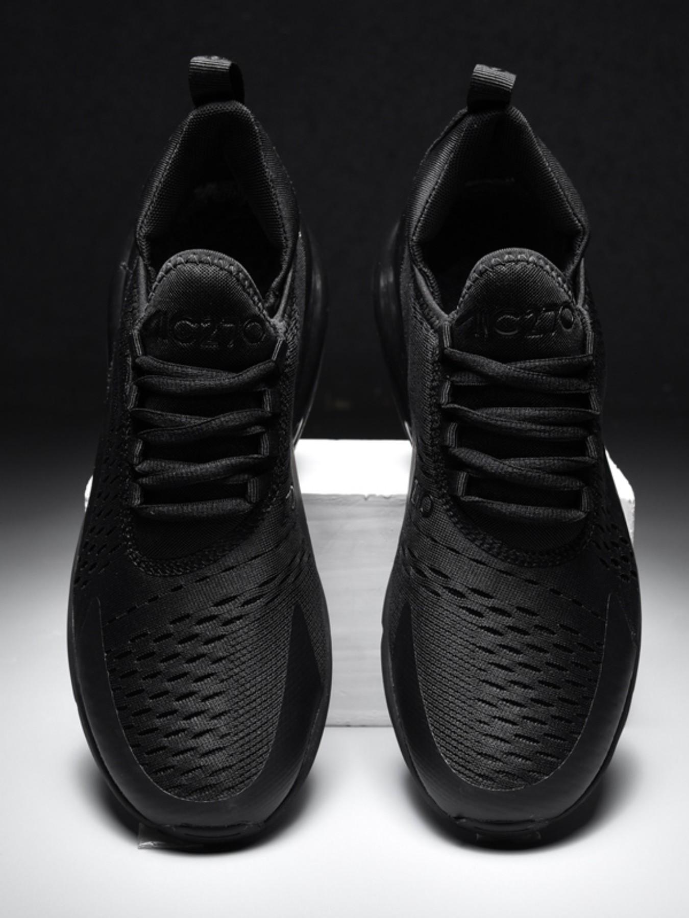 Men's Lightweight Breathable Mesh Running Shoes, Sporty Style Gym Outdoor Sneakers, Comfortable All Season Athletic Footwear, Runner Athletic Shoe