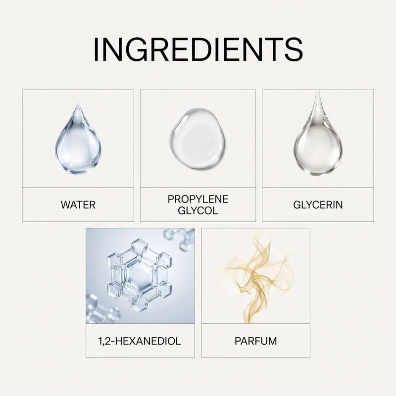 Home fragrance spray for a light scented atmosphere