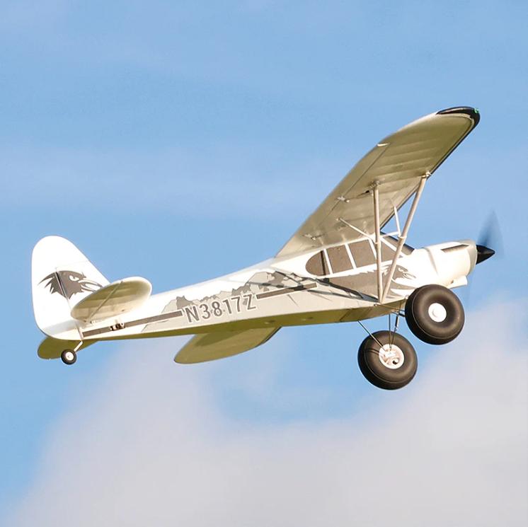 FMS 1300mm PA-18 Super Cub with Reflex V3, PNP / RTF Gifts（RTF = plane, remote, battery, battery charger，PNP = plane only）