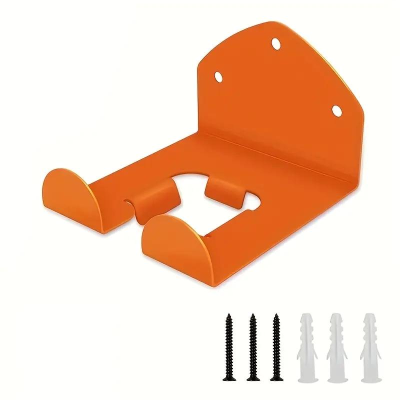 Metal Weed Wacker Holder, Garage Wall Mount Trimmer Rack, Lawn & Hedge Pruning Tool Organizer Hook, Garden Tool Organizer, Halloween Christmas Gift