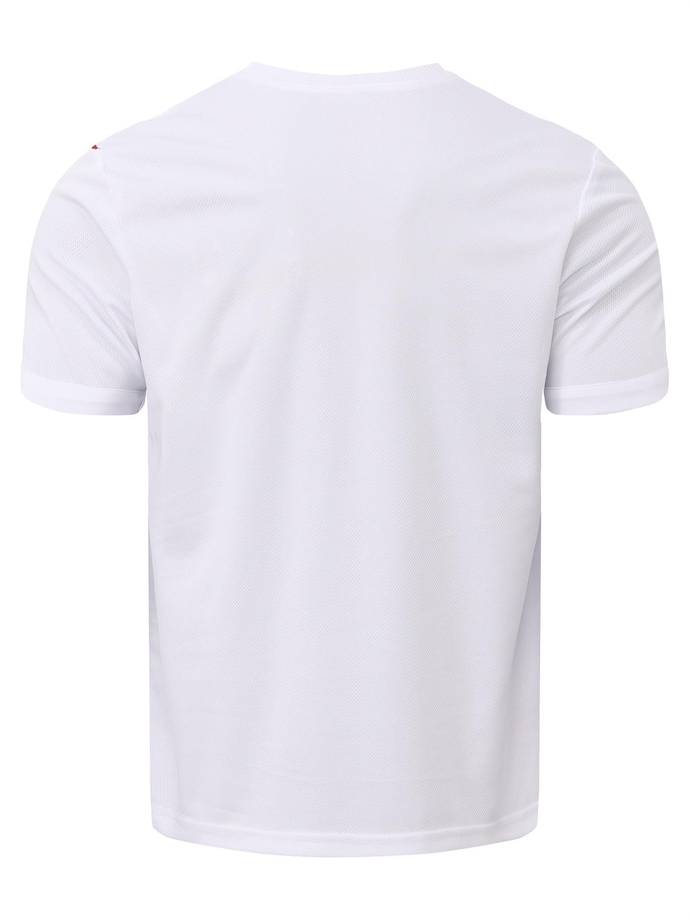 Men's Sporty Short Sleeve Summer Fashion Print T-Shirt, Gym Running Training Muscle Showcasing, Fitted Style for Active Men