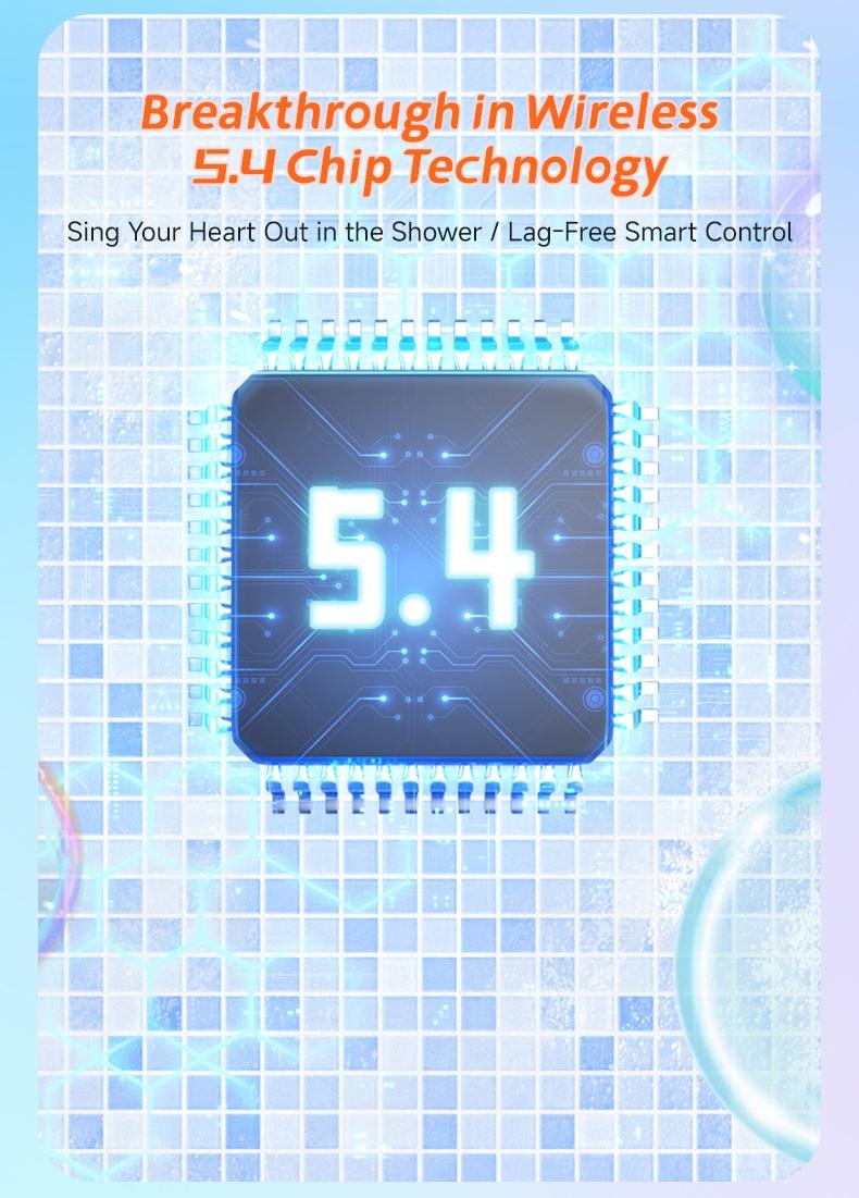 Waterproof Bathroom Bluetooth-compatible Speaker, Ideal for Humid Environments, Compatible with Android and iOS Devices, Audio Equipment for Bathrooms