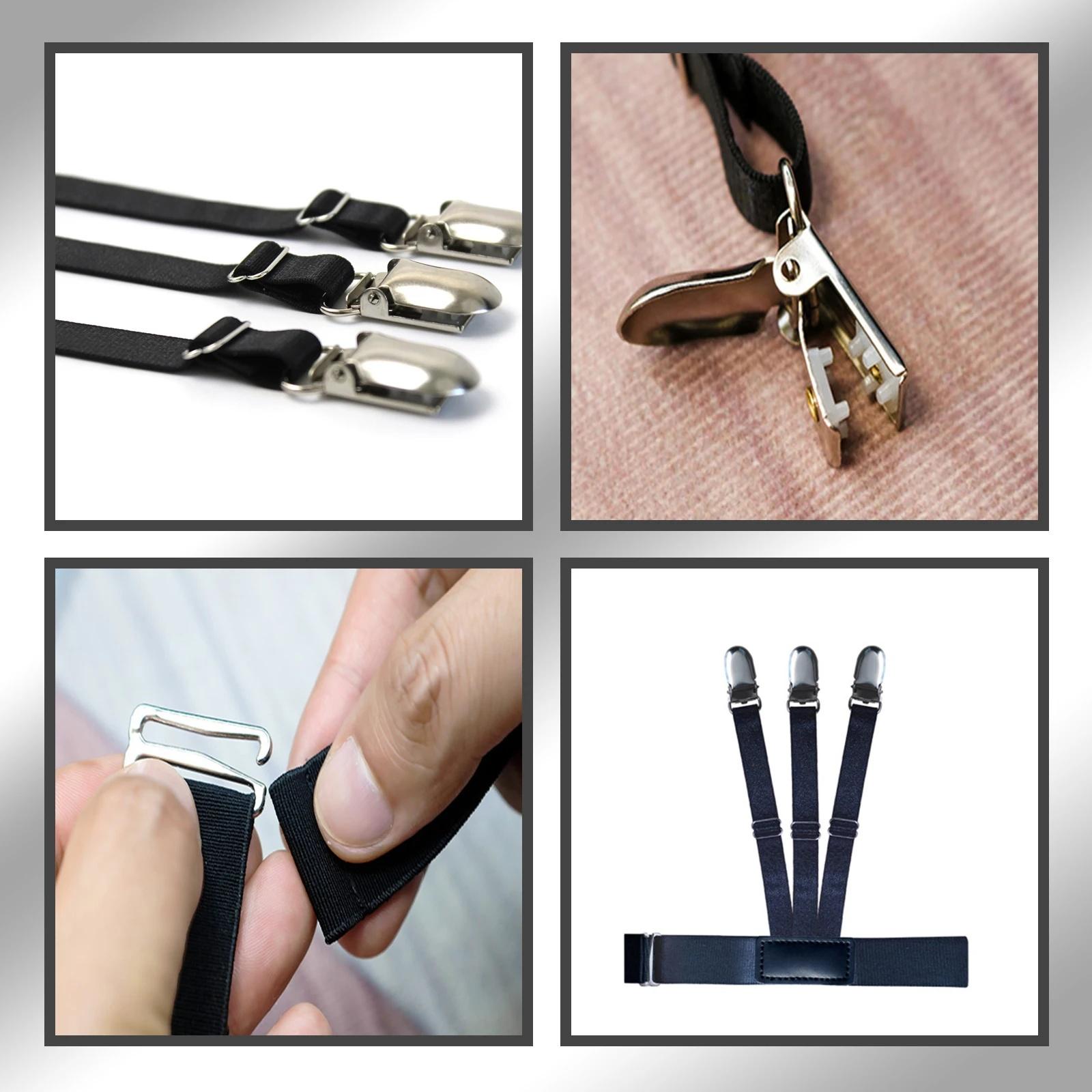 Anti-Slip Shirt Clip, Suit Shirt Anti-Wrinkle Clip, Universal Use, Secure Buttonhole Holder, Essential Clothing Accessory