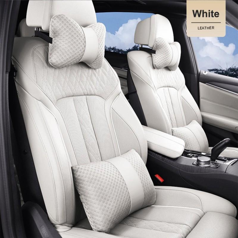 1pc Car Ice Silk Headrest, Breathable Neck Pillow, Lumbar Support Pad, Interior Accessories, Car Seat Headrest, Auto Accessories, Automotive