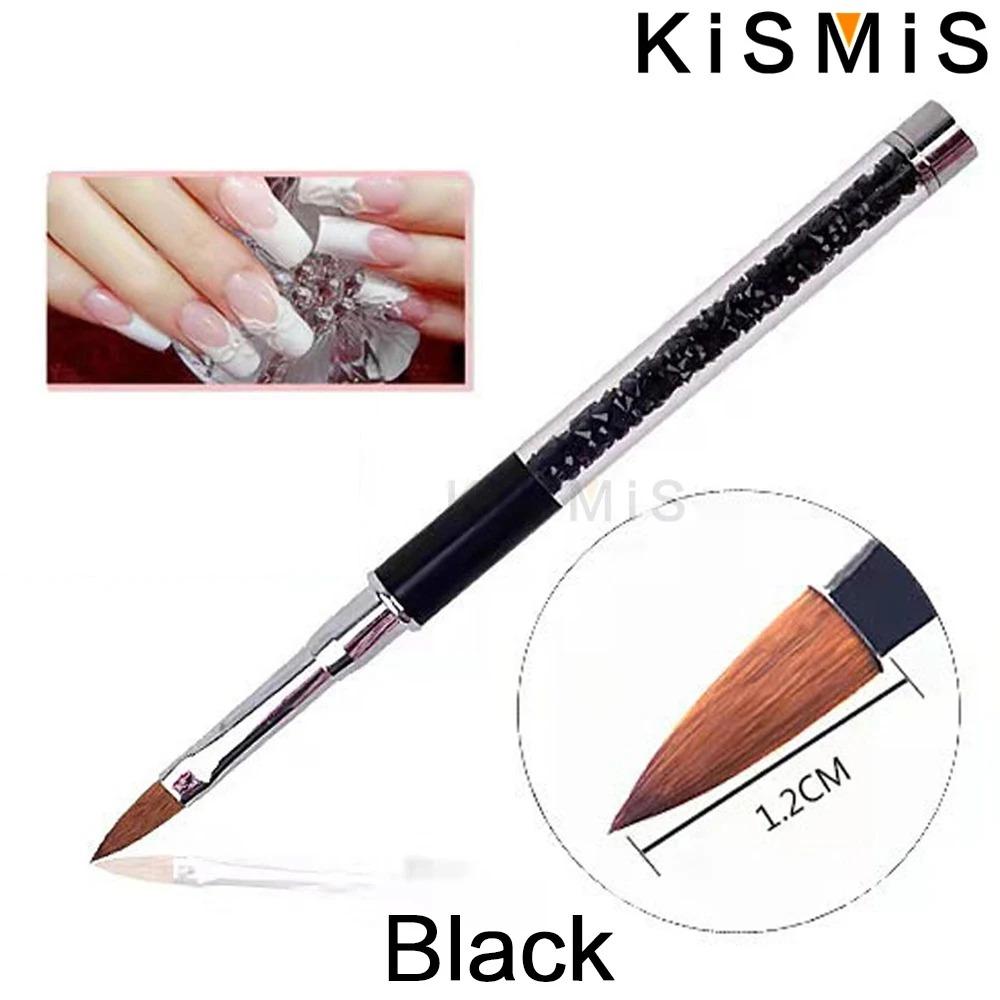 Professional Nail Art Brush Set for Acrylic Gems Glitter Design: Leak-Proof Fine Tip, Anti-Slip Handle, with Storage Box. Ideal for Gel Polish, Carving Powder, DIY & Salon Use. Easy Clean & Maintenance.
