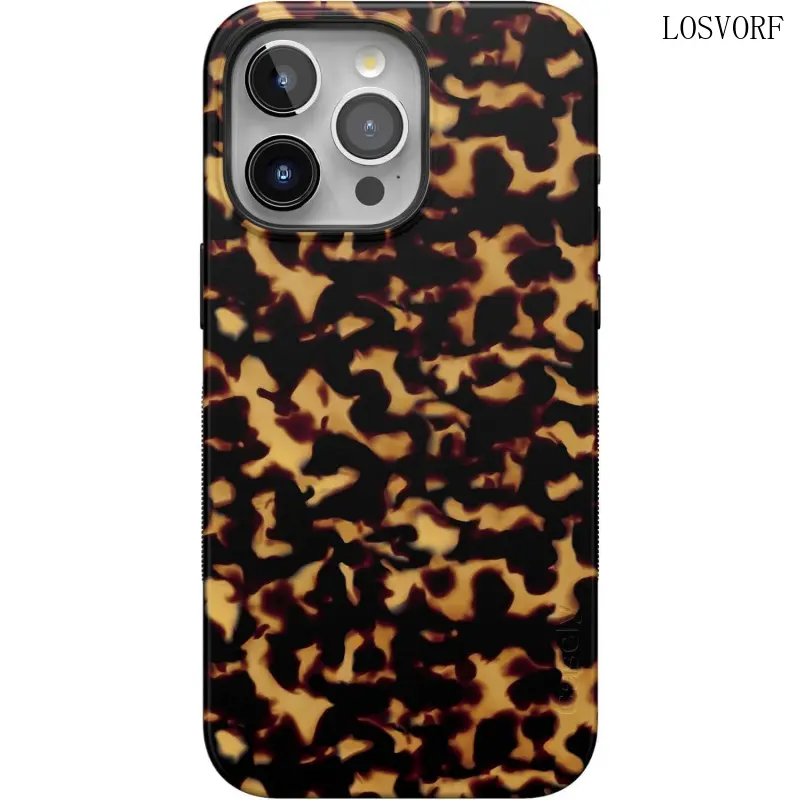 [Magnetic Compatible]Casely iPhone 17 16 15 14 13 12 |   Shell Shocked |   Tortoise Print |   Bold Protective Design |   Compatible with Magnetic