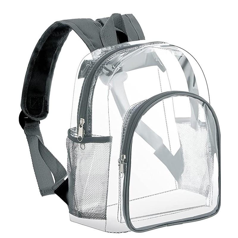 Transparent PVC Waterproof Backpack, Large Capacity School Bag, Travel Backpack for Men and Women, Durable and Lightweight Design