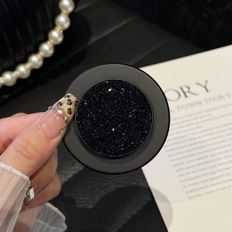 Brilliant diamond model, super strong magnetic mobile phone holder, multi-color luxury color matching, free horizontal and vertical screen hovering, full of high-end feeling, strong adsorption and no falling, universal for mobile phones/tablets/airpods