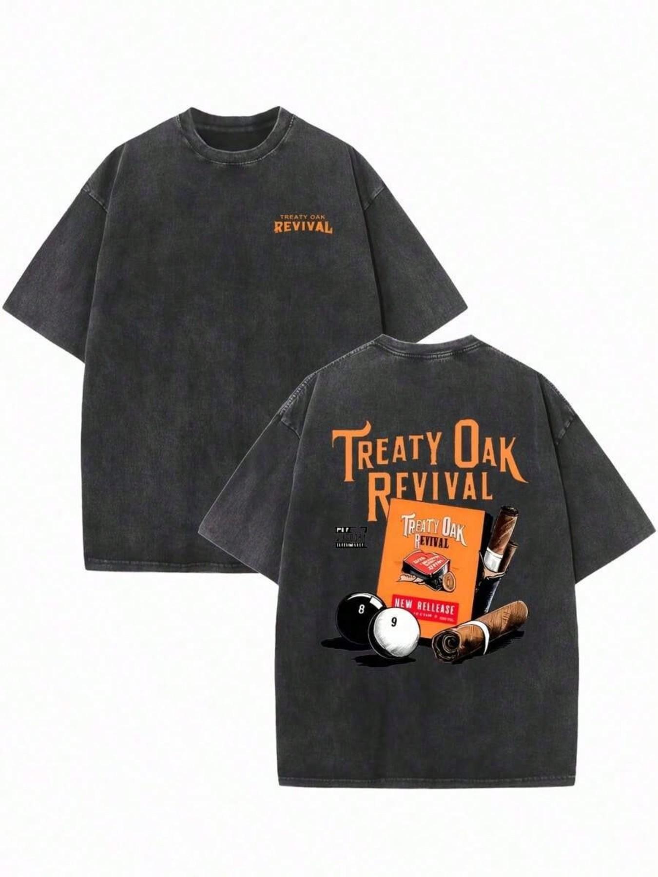 Vintage Washed Loose Fit T-Shirt, Retro Cartoon Print Short Sleeve, Y2K Street Style, Unisex Casual Top, All Seasons Wear