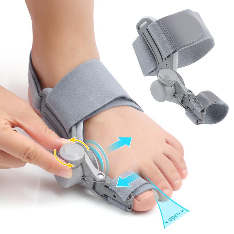 Thumb Toe Correction-Tool, Bunion Stretch Band Separating Tool, Foot Care Accessory for Straightening Toes, Comfortable Design for Daily Night Use, Foot Care Product