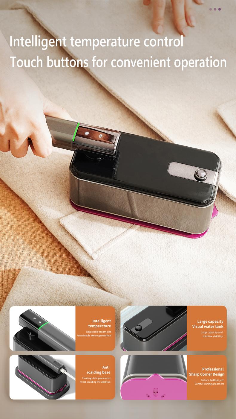 folding ironing machine, Oversized ironing panel,110-220V Wide Voltage, volume 60g/min,  pressure40kPa,steam level Handheld Clothing Steamer Appliance