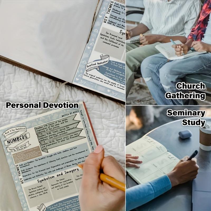 Daily Scripture Engagement System, Soap Method Devotional Journal, Guided Study Prompts, Prayer Tracking, Spiritual Growth Reflections, Devotional Notebook