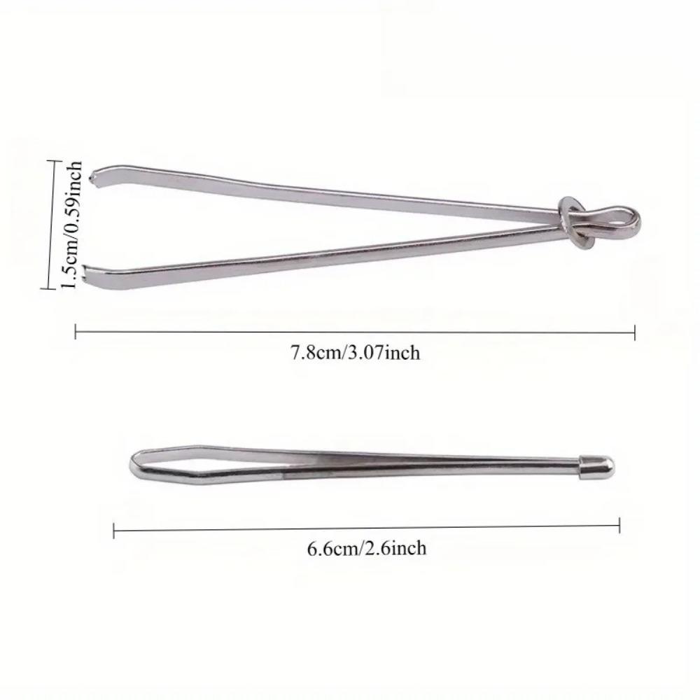 Portable Sewing Tools Set: Sewing Supplies Crafts, elastic String Threader Kit, Steel Diy wire Loop Puller with Anti-Slip Handle, multi-Functional Cord Guiding Device, Precision Threading Tweezers for Crafting and Repair