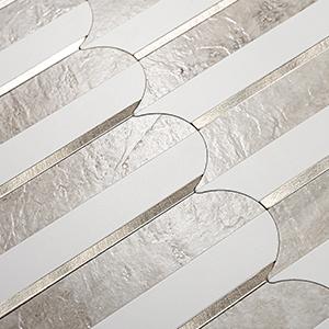 Vamos Tile 10pcs Peel and Stick Backsplash Seamless Tile for Kitchen and Bathroom, Self Adhesive Fish Scale Metal Mosaic Tiles - White and Beige Slate Vinyl Oval Vamos Tile 10pcs Peel and Stick Backsplash Seamless Tile for Kitchen and Bathroom, Self Adhesive Fish Scale Metal Mosaic Tiles - White and Beige Slate Vinyl Oval