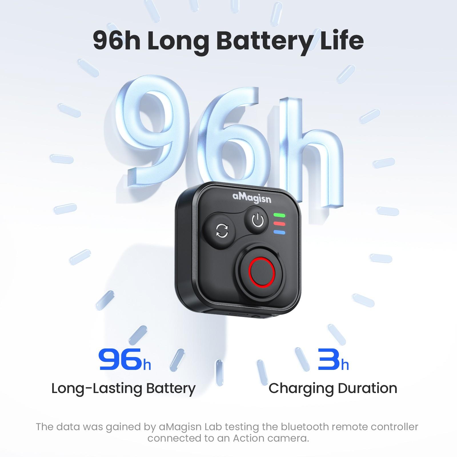 Bluetooth-compatible Remote Controller for Dji Osmo 360 Action Camera 6 5 Pro 4, Wireless Photography Accessory for Outdoor Shooting