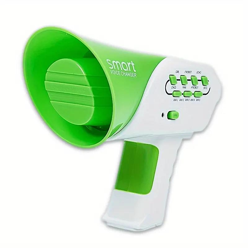 Kids' Voice-Changing Prank Toy, Mini Multi-Sound Speaker, Fun Amplifier with Various Sound Effects. Perfect Holiday, Christmas, and Birthday Party Gift. Ideal for Scene Parties, Birthday Gatherings, Yard Activities, Requires 3 Batteries(Not Included).
