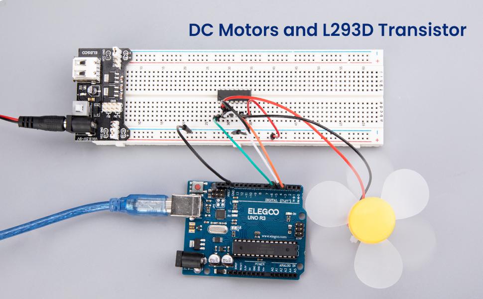 ELEGOO UNO R3 Project Most Complete Starter Kit with Tutorial Compatible with Arduino IDE (200+ Components)