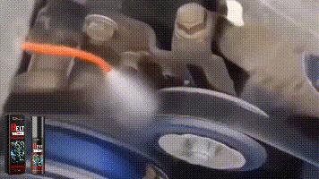 100ml Car Belt Noise Spray - Automotive Belt Spray- Anti-Age Friction Reducer, Prolongs Belt Life Spray- Dressing | Automobile Engine Belt Silencer, Anti Age Belt Life Protective Friction Reducer stuff Short Handle Foam Cannon for Wash