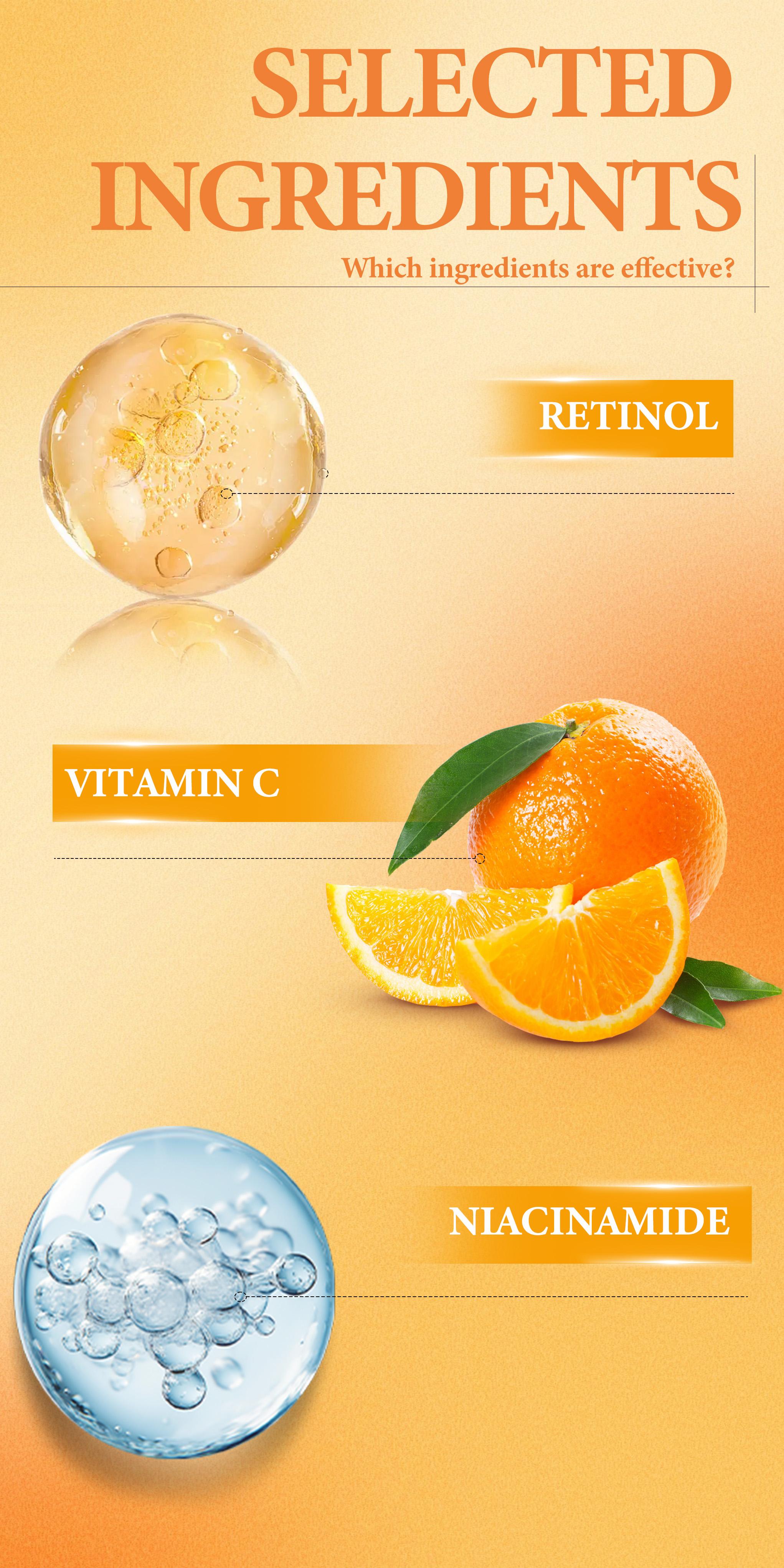 Cosnyce Vitamin C Essence Capsules, Retinol Palmitate Skincare, Youthful Skin Care Formula, Essential Beauty Treatment