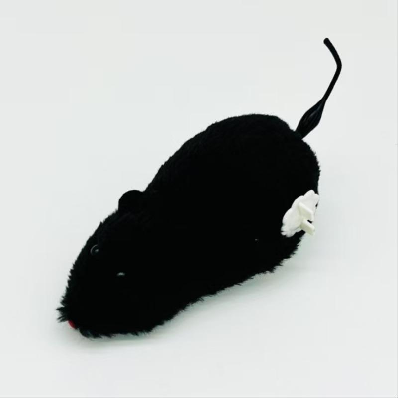 Interactive Indoor Cat Chasing Toy, Clockwork Simulation Mouse Toys, Pet Self-Entertaining Plaything, Fun Entertainment for Cats, Chasing Games