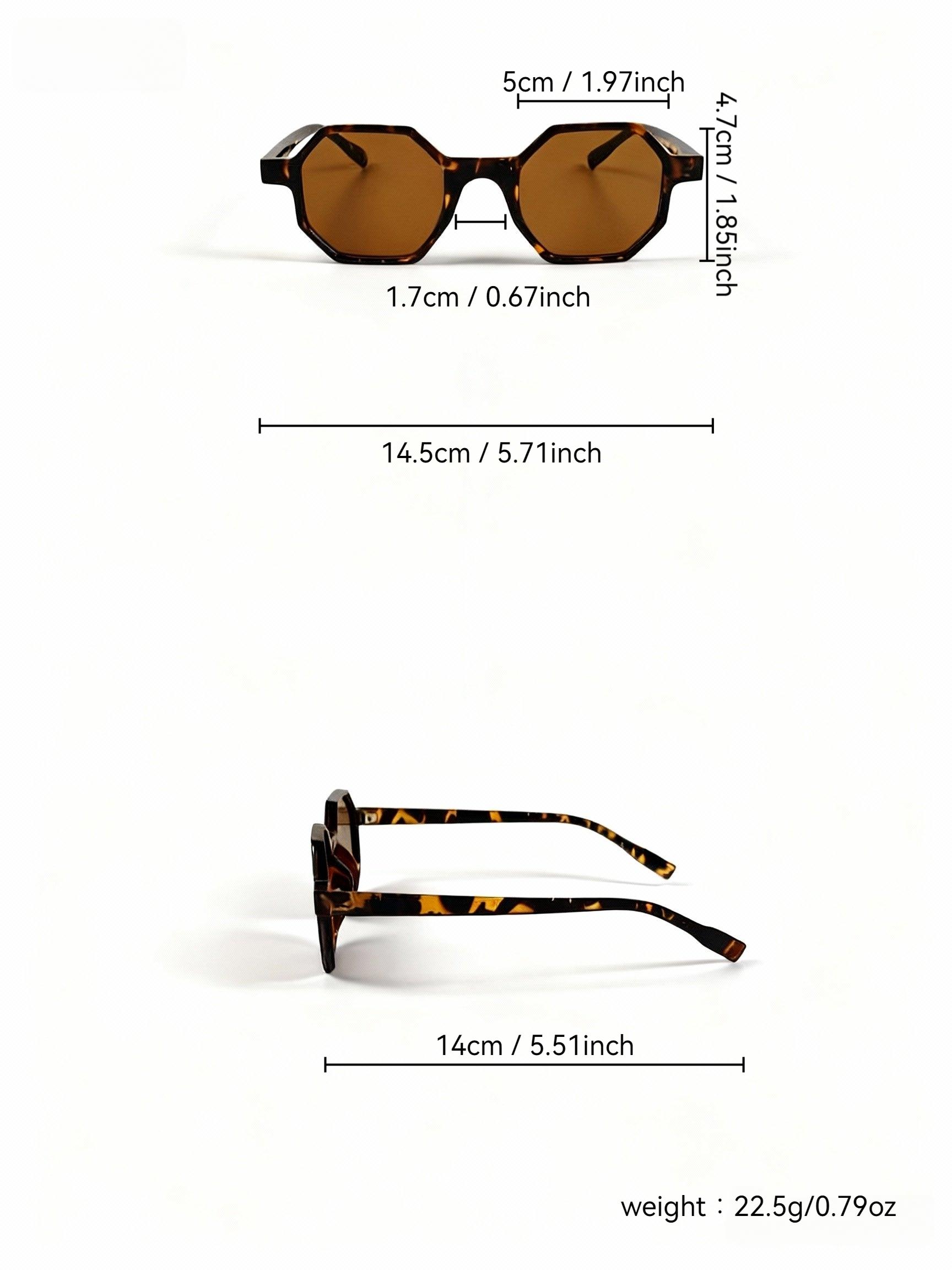 Unisex Uv400 Protection Sunglasses, Anti-Glare Lenses for Outdoor Travel, Street Style, Beach Parties, Cycling, Music Festivals