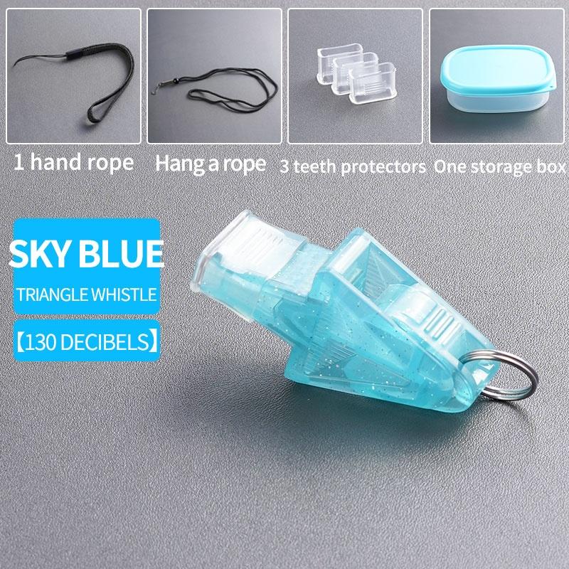 Portable Whistle with Lanyard, 1 Count Professional Training Whistle, Emergency Whistle, Outdoor Sports Whistle for Coach, Referee and Official