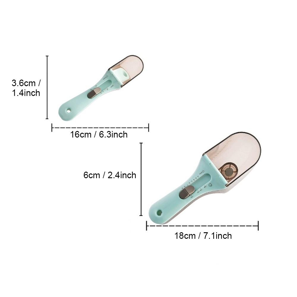 Adjustable Digital Measuring Cup Spoon for Cooking, Multifunctional Scale for Solid Powder Liquid, Kitchen Baking Tool Set