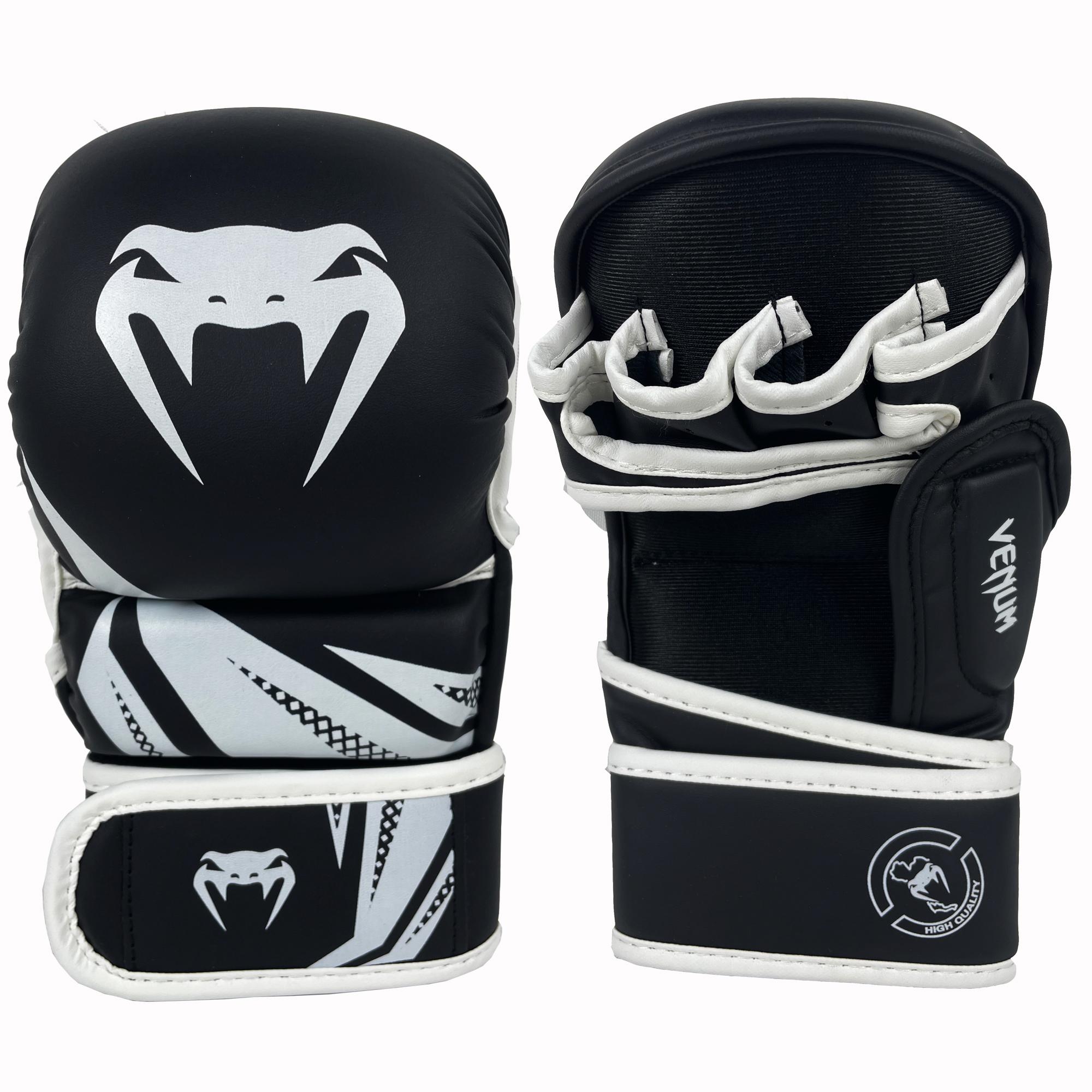 Professional Mma Boxing Gloves, Thickened PU Material, Reinforced Finger Joints, Adjustable Velcro Closure, Breathable Half-Finger Mitts, Ufc Gloves