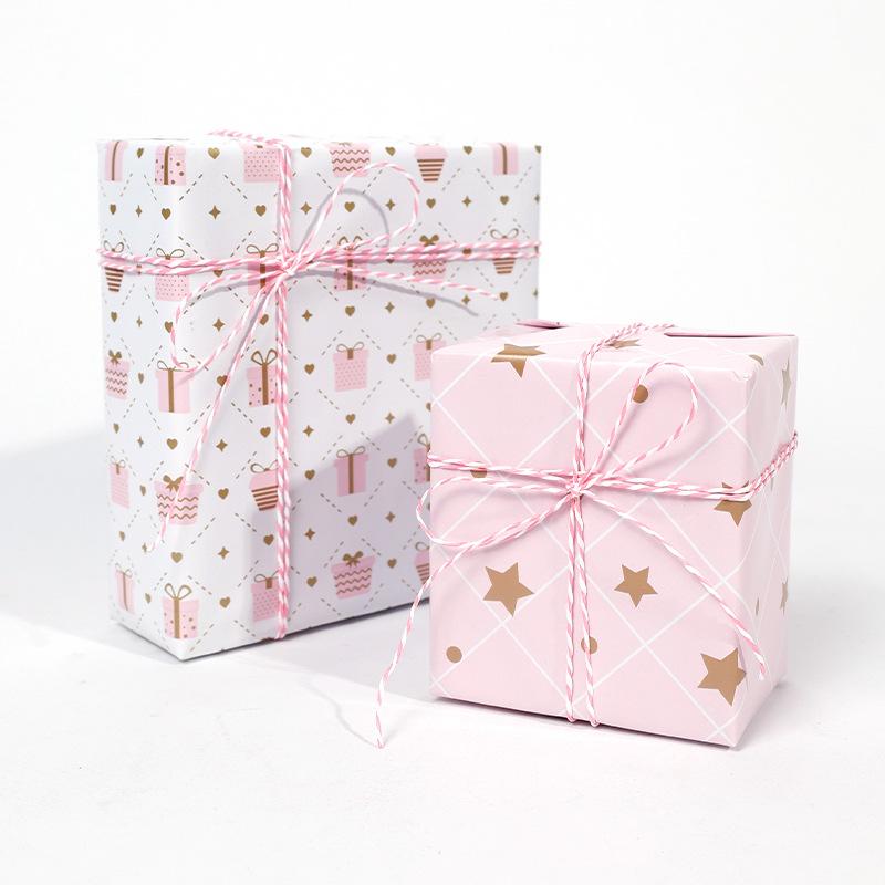 Gift Wrapping Paper | Birthday Wedding Holiday Gift Packing Decor Ribbon not included