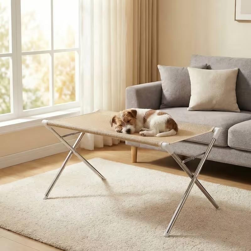 Multi-Functional Pet Grooming Hammock with Bath Support Rack, Ideal for Cat & Dog Bathing and Nail Trimming